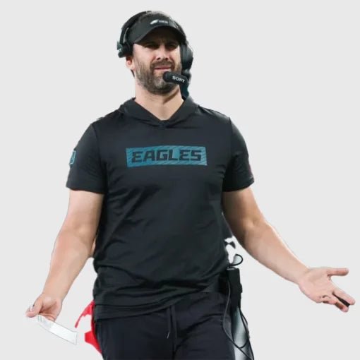 2025 Nick Sirianni Eagles Hooded Shirt - Orca Cloths