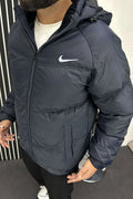 Nike Black Puffer Jacket – Sleek & Insulated for Winter