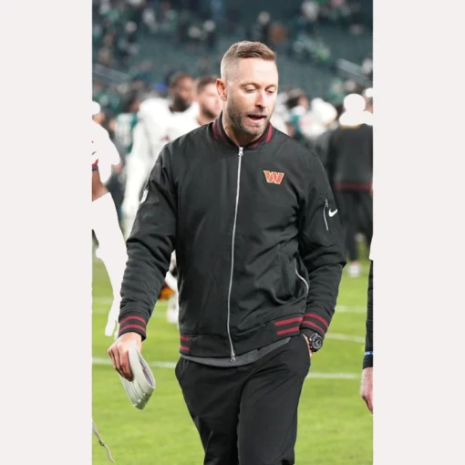 Nike Washington Commanders Black Bomber Jacket