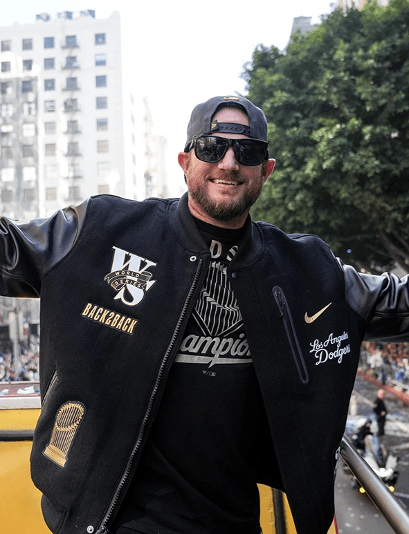 Nike Dodgers World Series Letterman Jacket