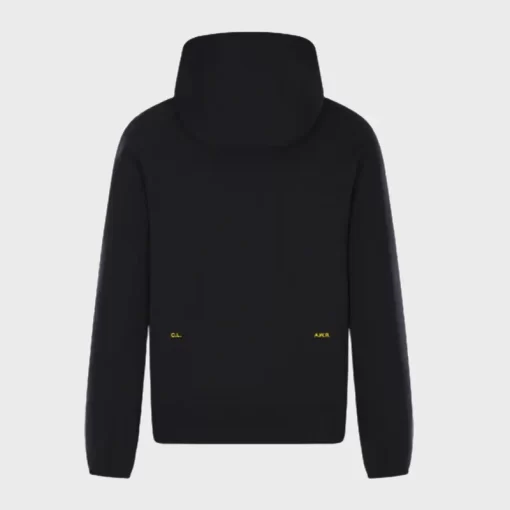 NOCTA Tech Black Fleece Zip-Up Hoodie