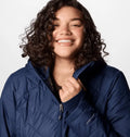 Omni-Heat™ Women’s puffer Long Winter Jacket – Water-Resistant & Thermal-Reflective