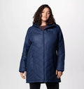 Omni-Heat™ Women’s puffer Long Winter Jacket – Water-Resistant & Thermal-Reflective