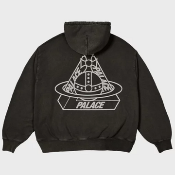 Palace x Vivienne Westwood Oversized Black Hoodie – Replica by Danezon