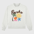 Parke Miami Graphic Mockneck Sweatshirt