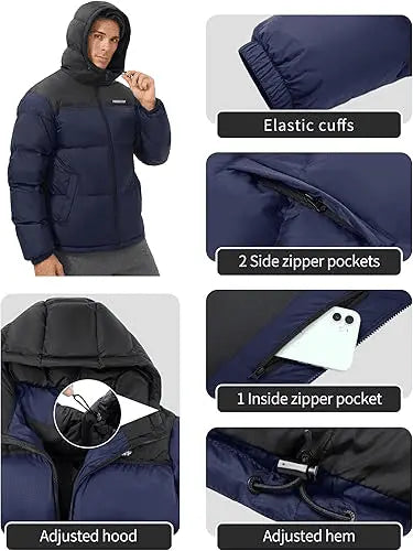 Pioneer Camp Men's puffer Down Jacket