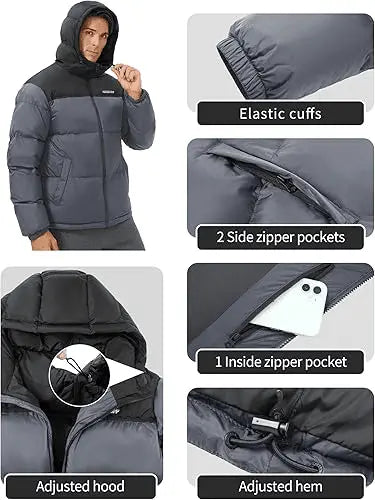Pioneer Camp Men's puffer Down Jacket