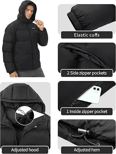 Pioneer Camp Men's puffer Down Jacket
