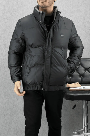 Premium Mock Neck Imported Men's Puffer Jacket