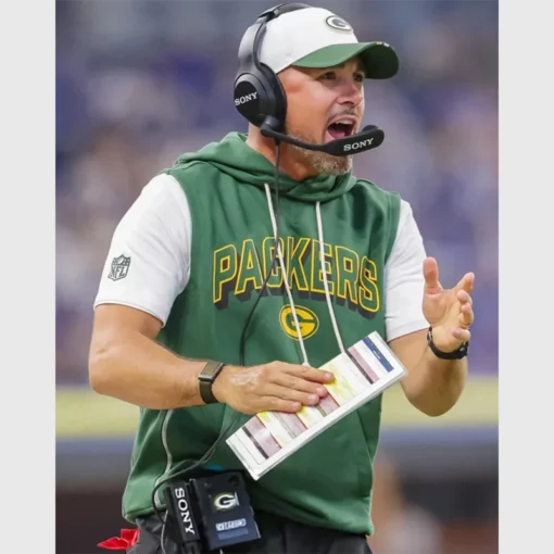 Matt LaFleur Preseason 2025 Sleeveless men's Hoodie