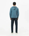 Relaxed Fit Pullover Hoodie with Printed Chest Orca Cloths
