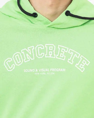 Relaxed Fit Pullover Hoodie with Printed Chest Orca Cloths