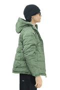 Reversible Men's Puffer Bubble Jacket – Double-Sided Face | Parachute Fabric | Unisex Winter Wear