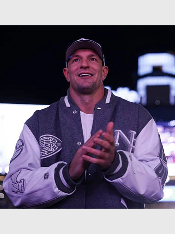 Rob Gronkowski Patriots Rivalries Varsity Jacket