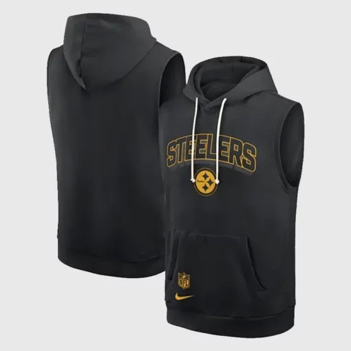 Mike Tomlin Steelers Sideline Sleeveless Hoodie