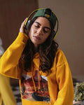 Stylish Cropped Pullover Hoodie Orca Cloths