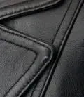 Surrey Women's Black Leather Blazer Jacket Orca Cloths