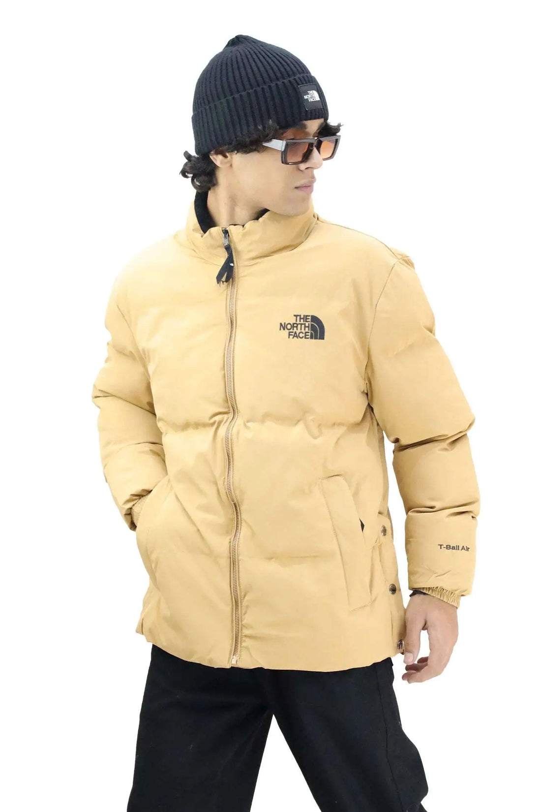 The North Face T-Ball Air Puffer Jacket – Sand Beige