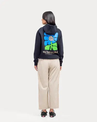 Trendy Regular Fit Pullover Hoodie with Bold Print Orca Cloths