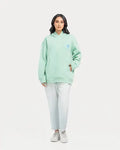 Trendy Women's Relaxed Fit Hoodie with Back Print Orca Cloths