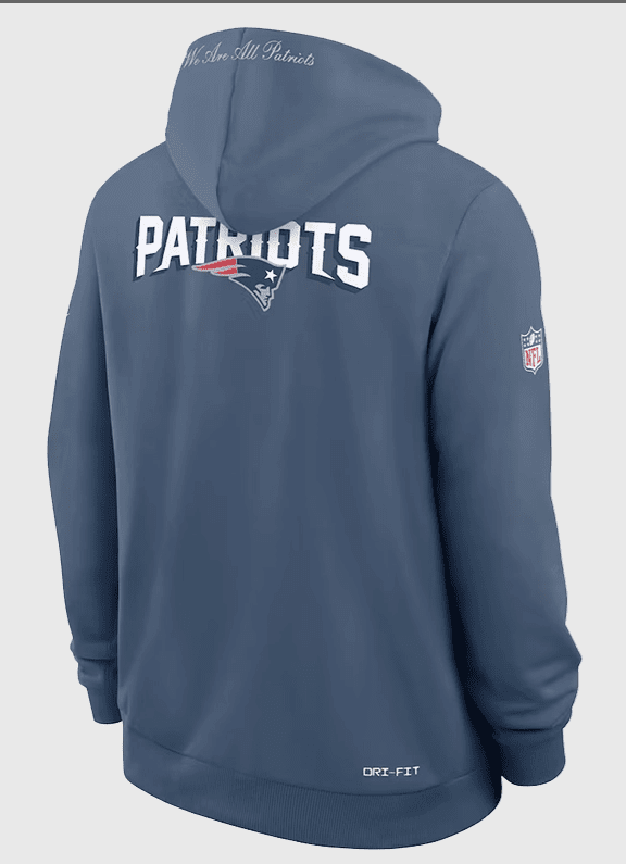 We Are All Patriots Rivalries Storm Blue Hoodie