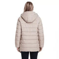 Weathercast Hooded Women's Puffer Coat with Cozy Pile