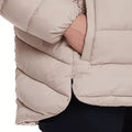 Weathercast Hooded Women's Puffer Coat with Cozy Pile