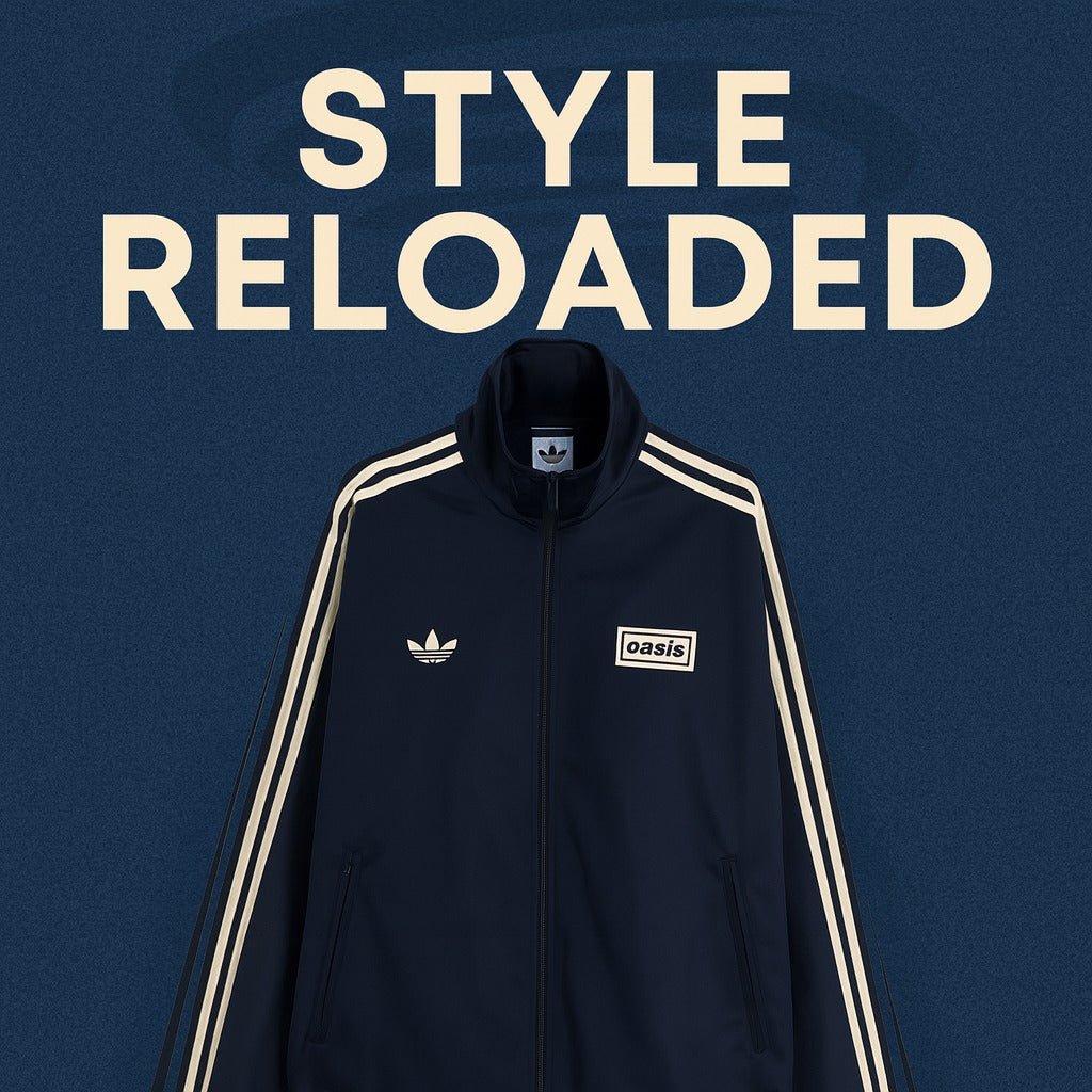 Adidas x Oasis Tour 3-Stripes Long Sleeves T-shirt Navy XS