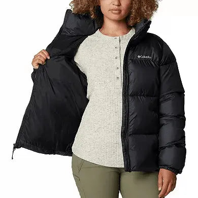 Women's Puffer Columbia Full Zip Jacket – Water-Repellent, Heavyweight Warmth