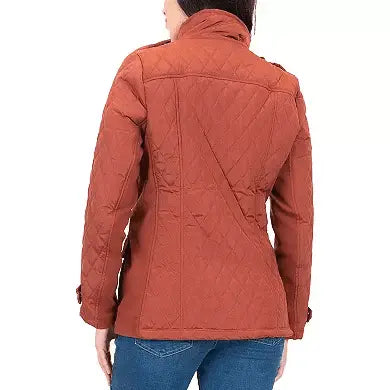 Women's puffer Quilted Jacket – Midweight, Relaxed Fit, Stylish & Warm