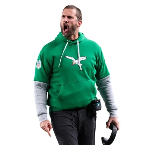 Philadelphia Eagles Nick Sirianni Kelly Green Hoodie